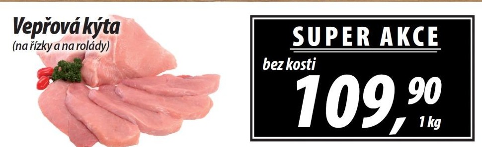Vepřová kýta bez kosti