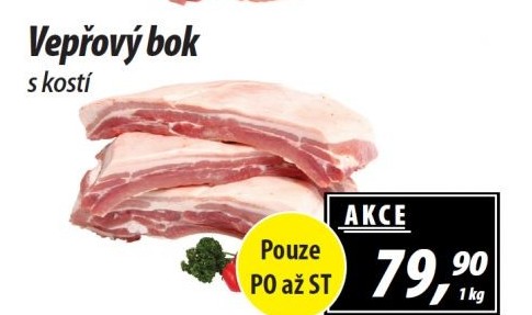 Vepřový bok s kostí