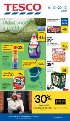 akční leták Tesco 14.10.2020-20.10.2020