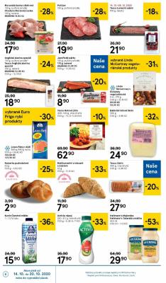 akční leták Tesco 14.10.2020-20.10.2020