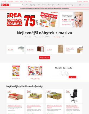 akční leták IDEA nábytek 13.10.2020-19.10.2020