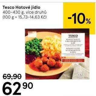 Hotová jídla Tesco