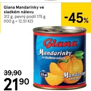 Mandarinky Giana