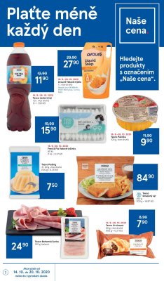 akční leták Tesco 14.10.2020-20.10.2020