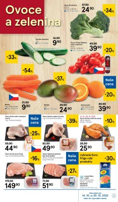 akční leták Tesco 14.10.2020-20.10.2020