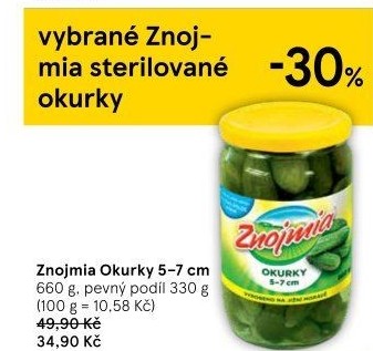 Okurky Znojmia