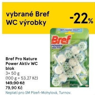 WC blok Power Aktiv ProNature Bref