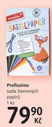 Barevné papíry Profissimo