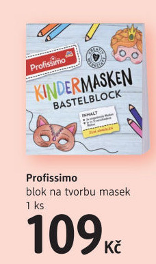 Blok na tvorbu masek Profissimo