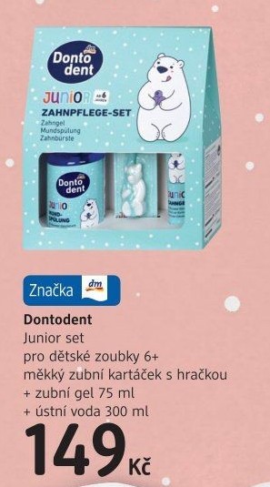 Dárková kazeta Junior Dontodent