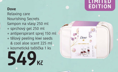 Dárková taška dámská Relaxing care Nourishing Secrets Dove