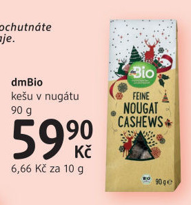 Kešu v nugátu dm Bio