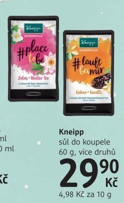 Sůl do koupele Kneipp