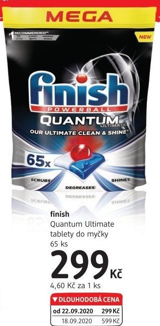 Tablety do myčky Finish Quantum Ultimate