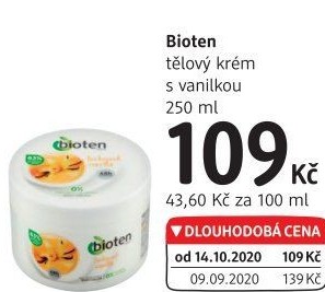 Tělový krém Bioten