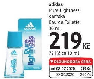 Toaletní voda dámská Pure Lightness Adidas