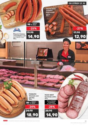 akční leták Kaufland 21.10.2020-25.10.2020