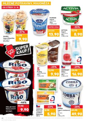 akční leták Kaufland 21.10.2020-25.10.2020
