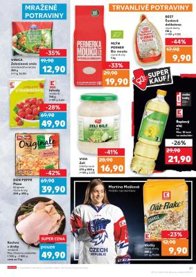 akční leták Kaufland 21.10.2020-25.10.2020