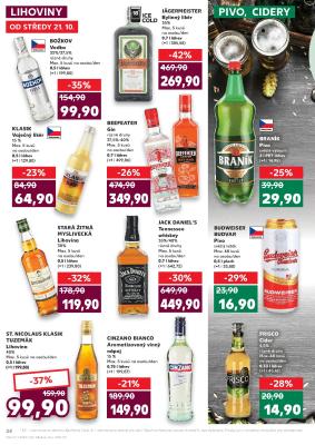 akční leták Kaufland 21.10.2020-25.10.2020