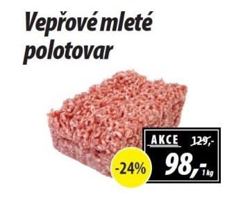 Maso mleté vepřové