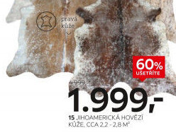 Hovězí kůže Linea Natura