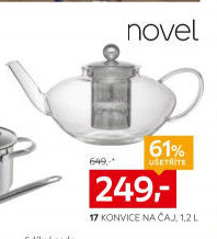 Konvice na čaj Novel