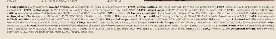 LED stropní svítidlo Novel