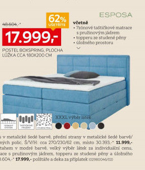 Postel Boxspring Esposa