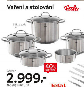 Sada nerezových hrnců Fissler
