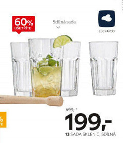 Sada sklenic Leonardo