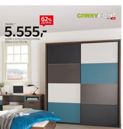 Šatní skříň Carry Home
