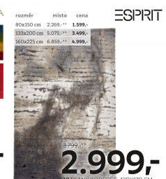 Tkaný koberec Esprit