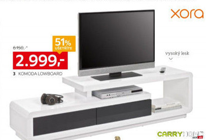 TV stolek Lowboard Xora