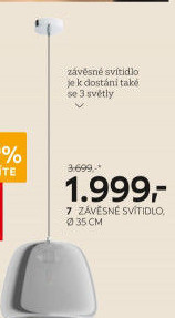 Závěsné svítidlo