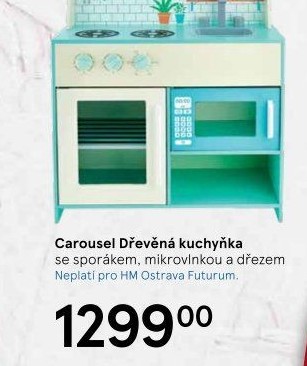 Dětská dřevěná kuchyňka Carousel