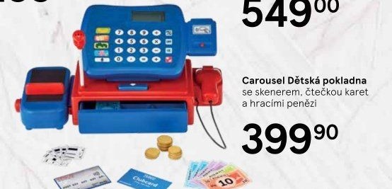 Dětská pokladna Carousel