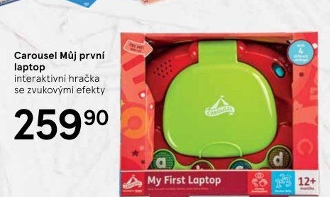 Dětský laptop Carousel