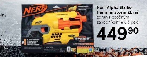 Zbraň Nerf Alpha Strike Hammerstorm