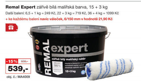 Malířský nátěr Expert Remal