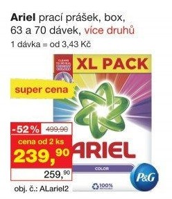 Prací prášek Ariel