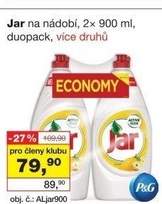 Prostředek na nádobí Jar