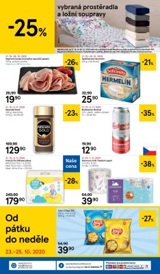 akční leták Tesco 21.10.2020-26.10.2020