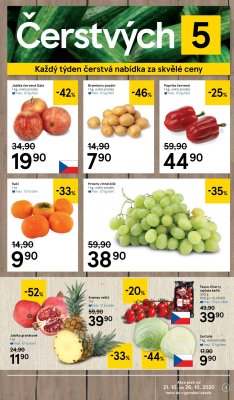 akční leták Tesco 21.10.2020-26.10.2020