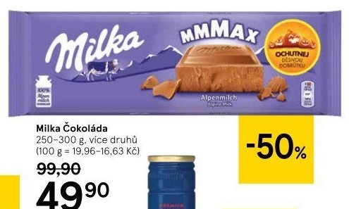 Čokoláda Milka
