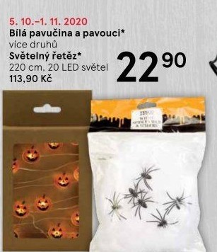 Halloween dekorace Tesco