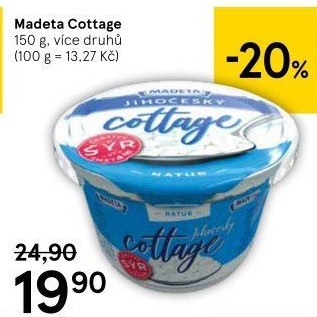 Sýr Cottage Jihočeský Madeta