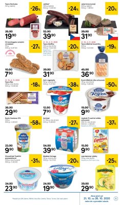 akční leták Tesco 21.10.2020-26.10.2020