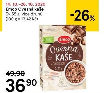 Kaše ovesná Emco