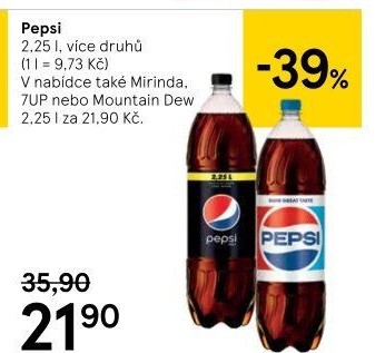 Limonáda Pepsi